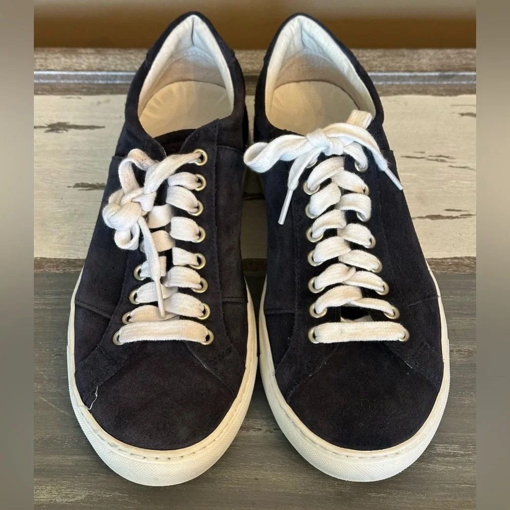 Michael Pasinkoff Men’s Navy Suede Sneaker - Size EU 41‎